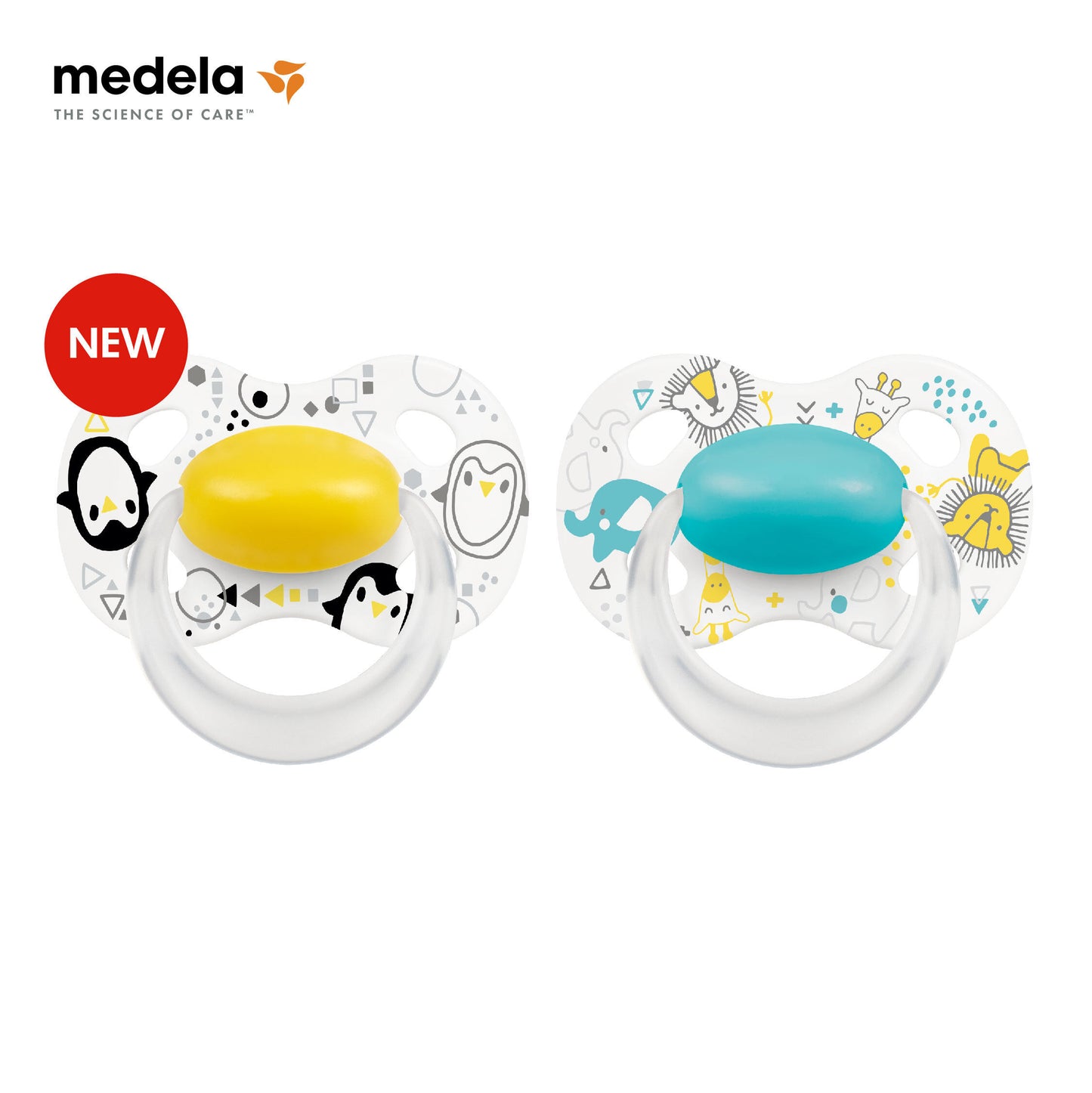 Medela Baby Original Pacifier | [ 0-6 Months, 6-18 Months ] [ 2pcs / pack ]
