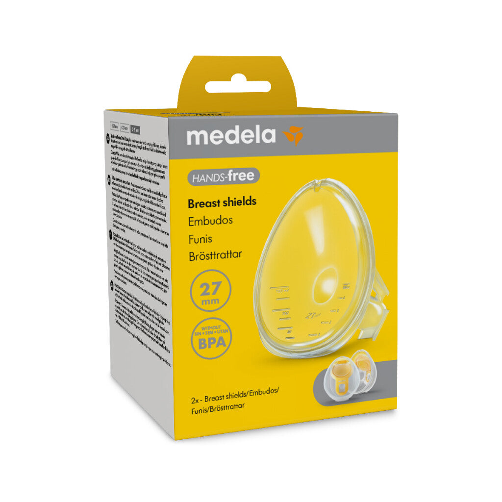 Medela Hands-free breast shields Without Cups (21mm/24mm/27mm) [ 2pcs / box ]