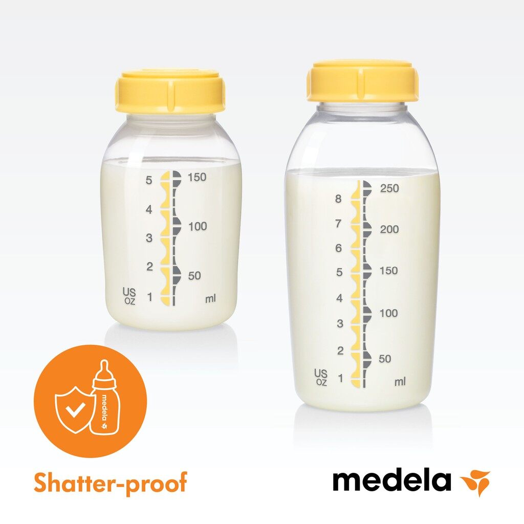 [BUNDLE] MEDELA Breast Milk Bottle 150ml x3 + 250ml x2