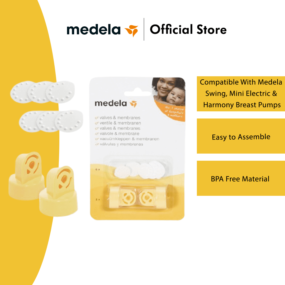 Medela Breast Pump Parts / Valves and Membranes - For Harmony, Swing Breast Pump
