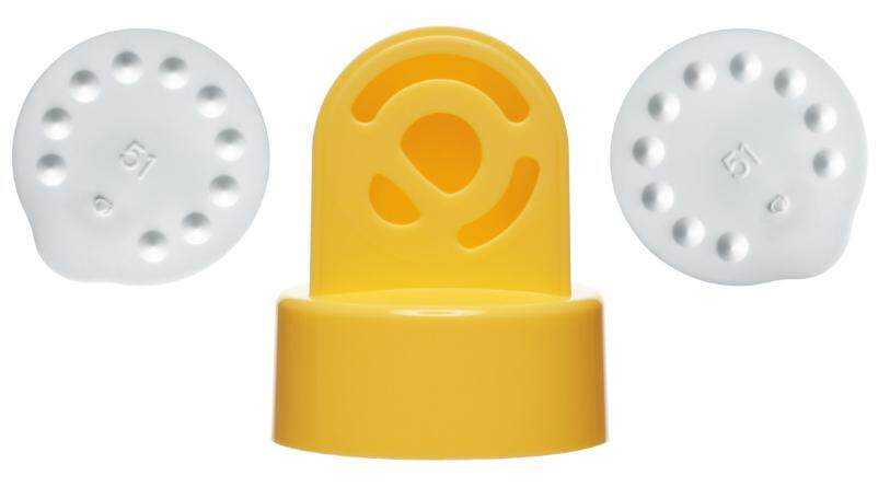 Medela Breast Pump Parts / Valves and Membranes - For Harmony, Swing Breast Pump