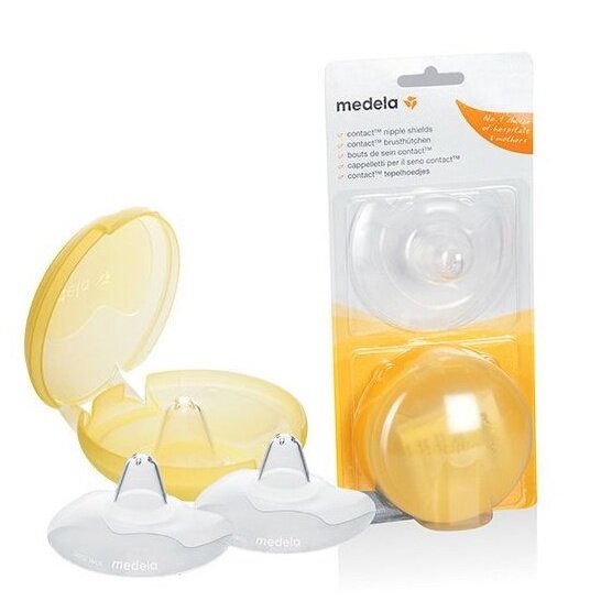 Medela Contact Nipple Shields Size S/M/L - (2 Pcs/Pack)