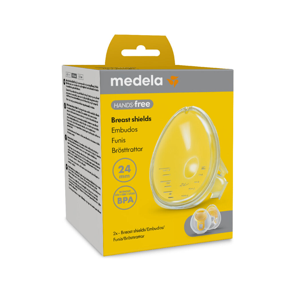 Medela Hands-free breast shields Without Cups (21mm/24mm/27mm) [ 2pcs / box ]