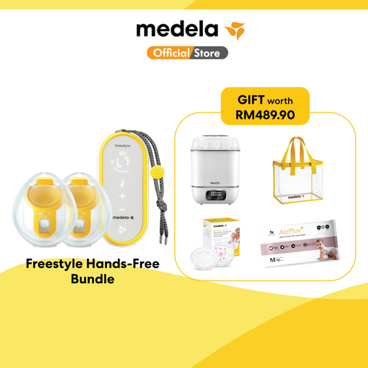 Medela Freestyle Hands-Free Double Electric Breastpump Bundle