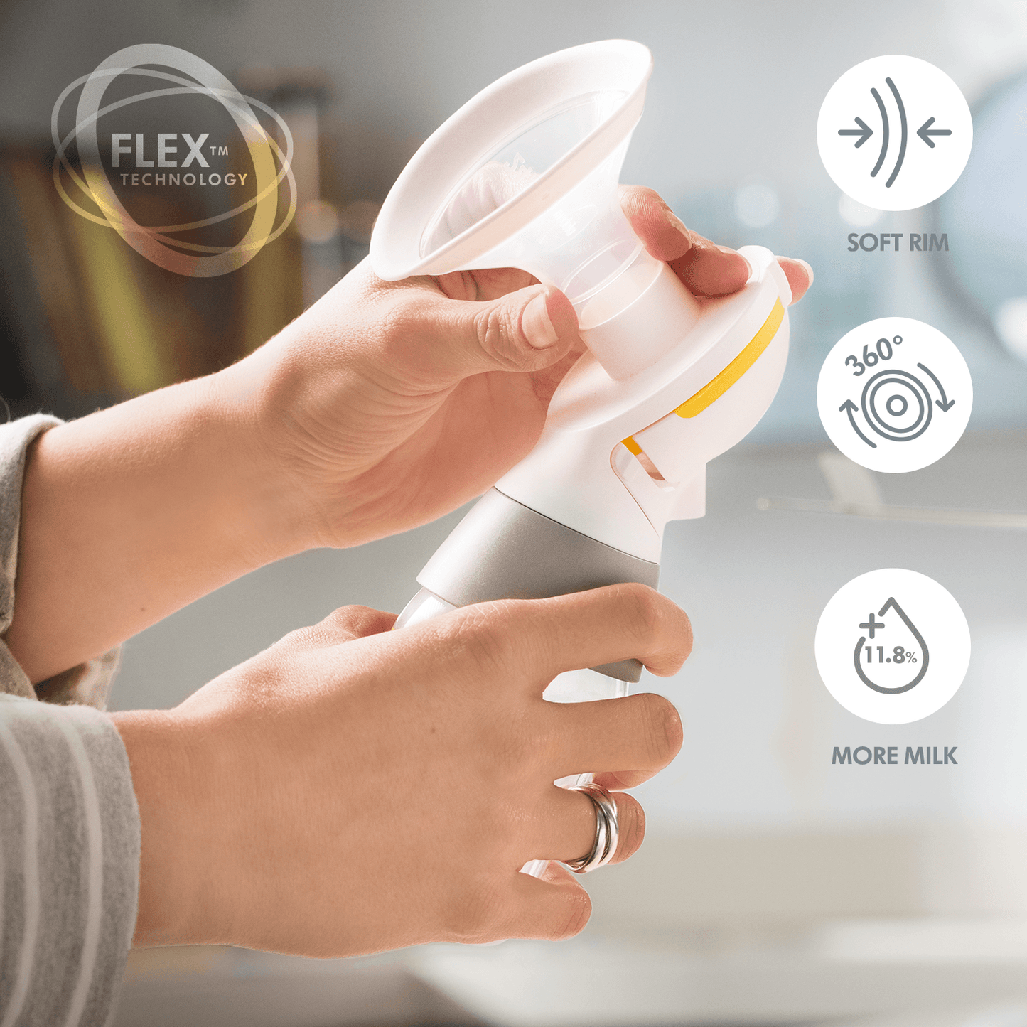 Medela Solo Single Electric Breast Pump with PersonalFit Flex Breast Shield